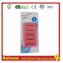 5 in 1 Set Packed Rubber Office Eraser